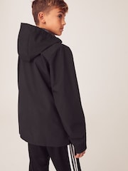 adidas Black Entrada Rain Jacket - Image 3 of 10