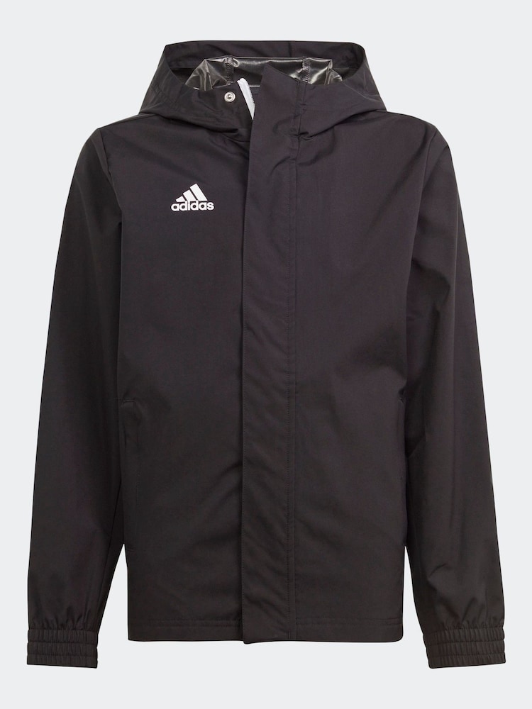 adidas Black Entrada 22 All-Weather Jacket - Image 7 of 10