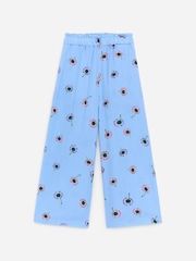 ARKET Blue Relaxed Cotton Muslin Trousers - Image 1 of 2