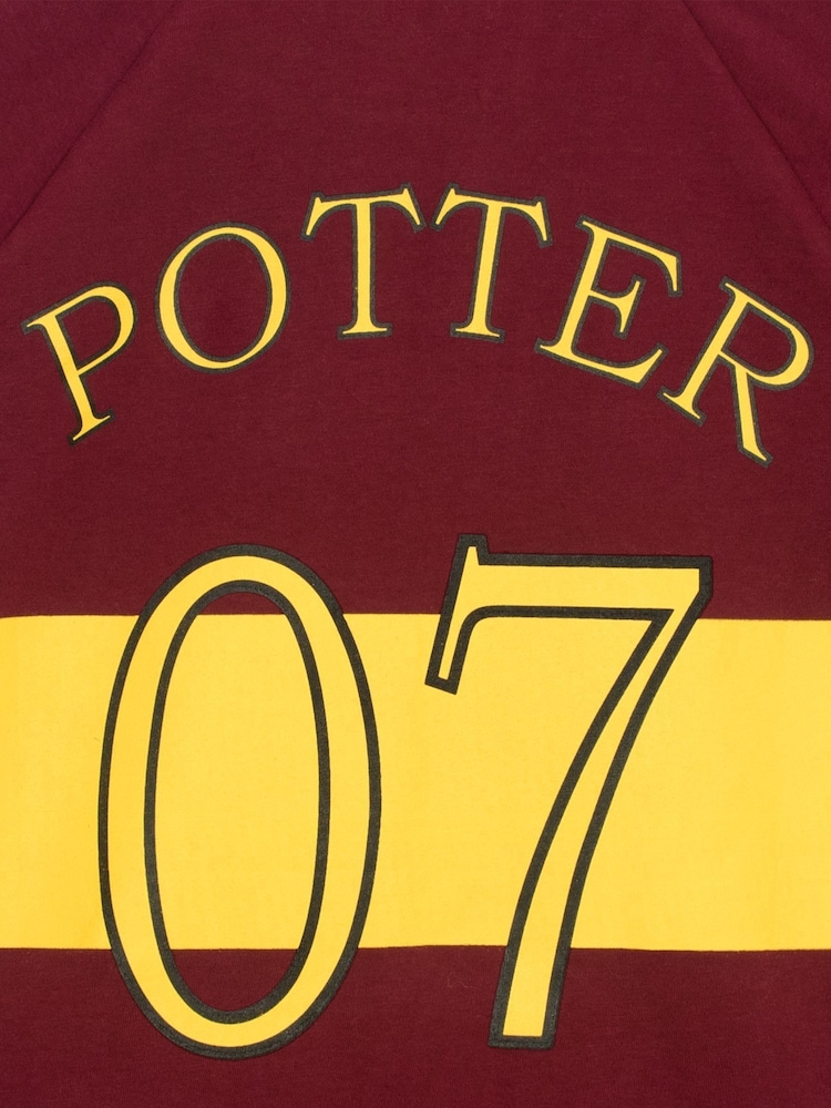Character Red Harry Potter Gryffindor 100% Cotton T-Shirt - Image 3 of 3
