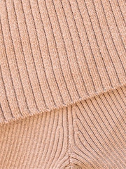 Ro&Zo Knit Bardot Brown Top - Image 6 of 6
