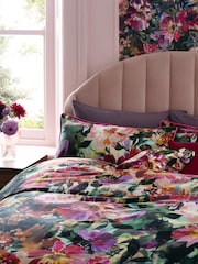 Clarke & Clarke Multi Tahiti 200 Thread Count Duvet Cover and Pillowcase Set - Image 2 of 4