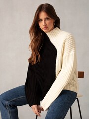 Ro&Zo Two Tone Jumper - Image 1 of 8