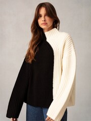 Ro&Zo Two Tone Jumper - Image 4 of 8