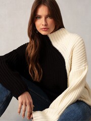 Ro&Zo Two Tone Jumper - Image 6 of 8