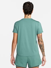 Nike Green One Classic Dri-FIT Short Sleeve Top - Image 5 of 5