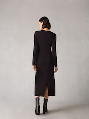 RO&Zo Petite Twist Detail Jersey Dress - Image 2 of 5