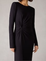 RO&Zo Petite Twist Detail Jersey Dress - Image 4 of 5