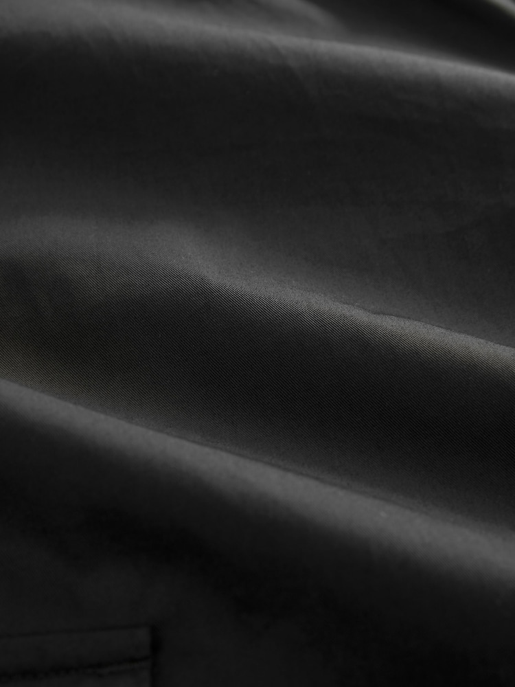 Black Wide Leg Cargo Trousers - Image 7 of 7
