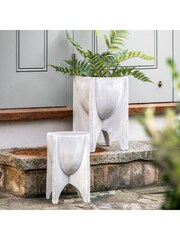Gallery Home Natural Small Antique Stone Tehama Planter - Image 1 of 5