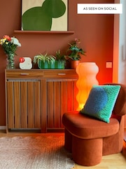 MADE.COM Cinnamon Velvet Thea Accent Chair - Image 4 of 7