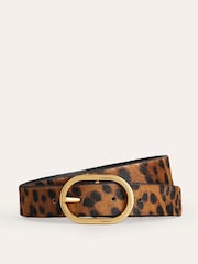 Boden Light Brown Classic Leather Belt - Image 1 of 4