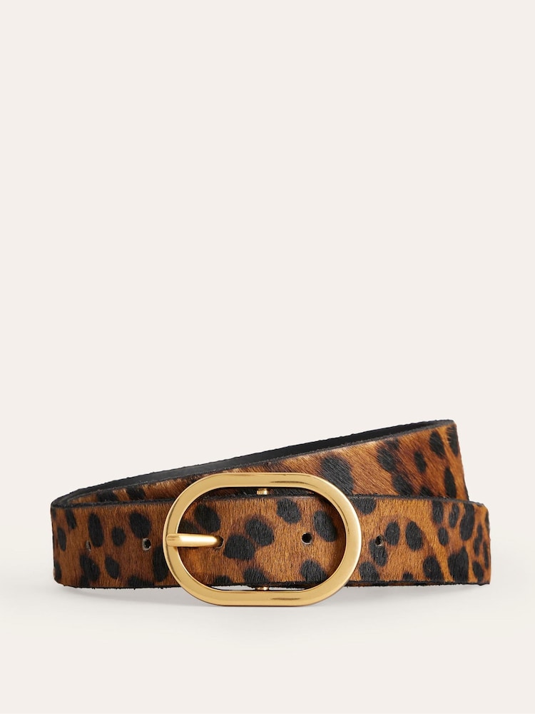 Boden Light Brown Classic Leather Belt - Image 1 of 4