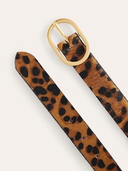 Boden Light Brown Classic Leather Belt - Image 2 of 4