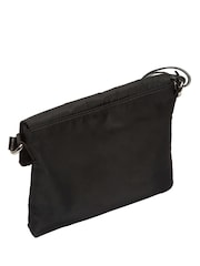 Pure Luxuries London Black 'Alizee' Canvas & Leather Cross-Body Bag - Image 4 of 6