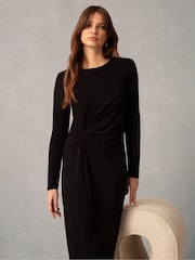 Ro&Zo Twist Detail Jersey Dress - Image 3 of 5