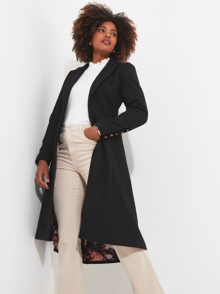 Joe Browns Black So Sophisticated Black Coat - Image 1 of 7