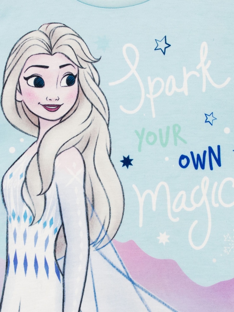 Character Blue Frozen Pyjamas - Image 4 of 10