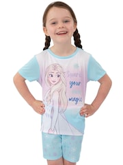 Character Blue Frozen Pyjamas - Image 7 of 10