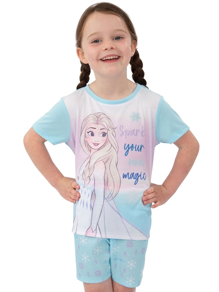 Character Blue Frozen Pyjamas - Image 7 of 10