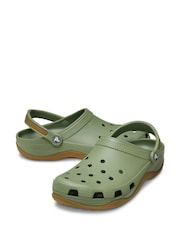Crocs Green Classic Evo Gum Clogs - Image 3 of 5