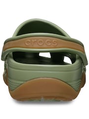 Crocs Green Classic Evo Gum Clogs - Image 5 of 5