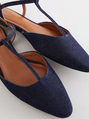 Denim Forever Comfort T Bar Slingback Shoes - Image 7 of 7