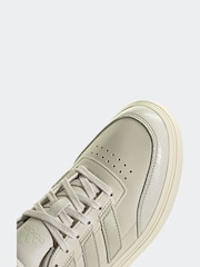 adidas Grey/Ecru adidas Court Block Animal Trainers - Image 6 of 6