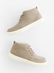 Neutral Standard Fit (F) Smart Lace-Up Boots - Image 4 of 6