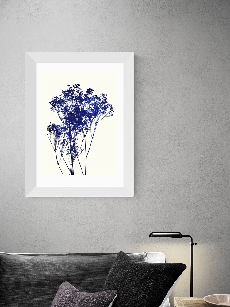 White Baby's Breath by Garima Dhawan Framed Print - Image 2 of 2