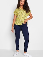 Gelb - M&co Bluse mit nahtlosen Ärmeln - Bild 2 von 4