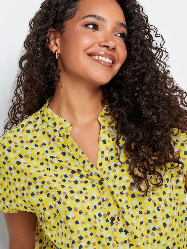 Gelb - M&co Bluse mit nahtlosen Ärmeln - Bild 4 von 4 Gelb - M&co Bluse mit nahtlosen Ärmeln - Bild 4 von 4