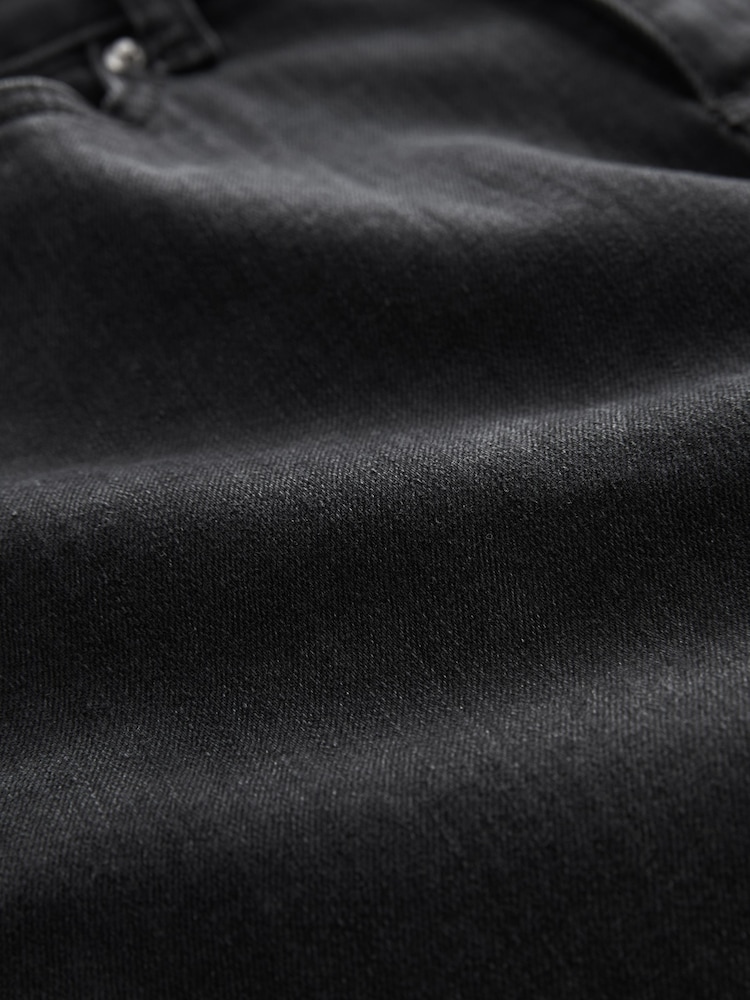 Washed Black Low Skinny Jeans - Image 7 of 7