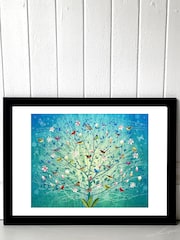 Black The Singing Tree by Fiona Watson Framed Print - Image 2 of 4