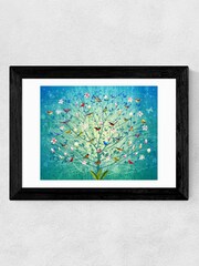 Black The Singing Tree by Fiona Watson Framed Print - Image 4 of 4