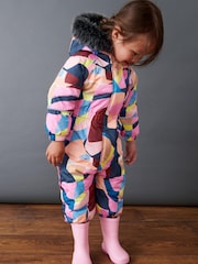 Multi Shapes Waterproof Printed Snowsuit (3mths-7yrs) - Image 1 of 8