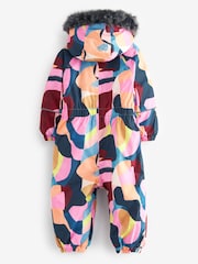 Multi Shapes Waterproof Printed Snowsuit (3mths-7yrs) - Image 8 of 8