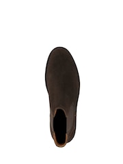 Dune London Brown Cashy Chelsea Boots - Image 4 of 5