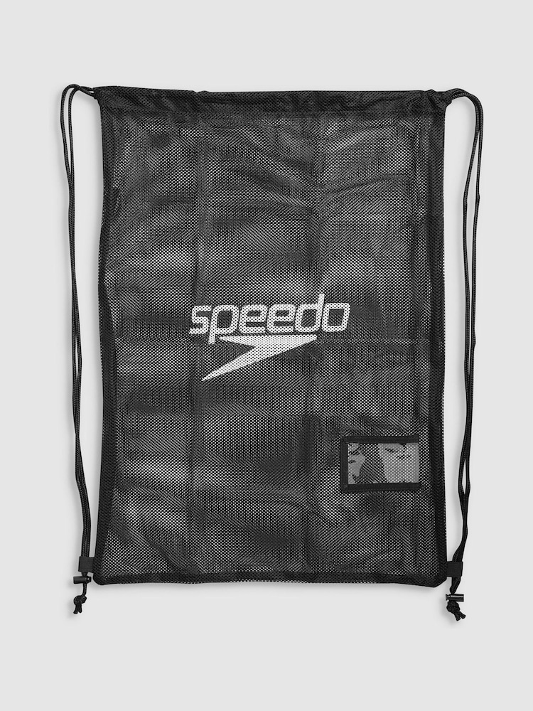 Speedo Black Adults Mesh Kit Bag - Image 1 of 4