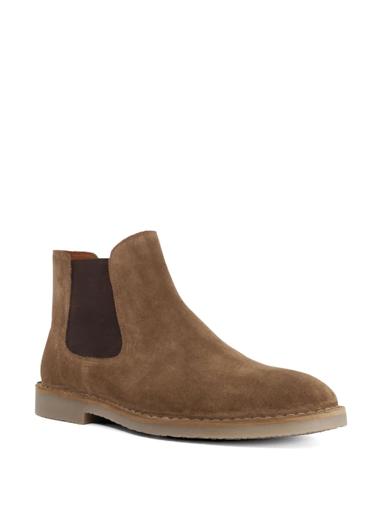 Dune London Natural Cashy Desert Boots - Image 2 of 5 Dune London Natural Cashy Desert Boots - Image 2 of 5
