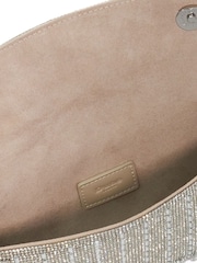 Dune London Metallic Elabourate Clutch Bag - Image 4 of 5