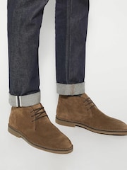 Marrón claro - Botines Chelsea Cashed de Dune London - Imagen 1 de 6