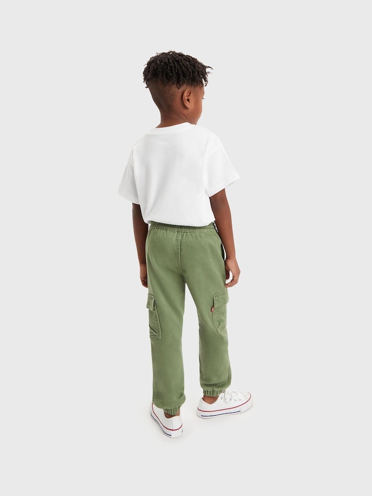 Levi's® Green Relaxed Cargo Jogger Trousers - Image 2 of 8 Levi's® Green Relaxed Cargo Jogger Trousers - Image 2 of 8