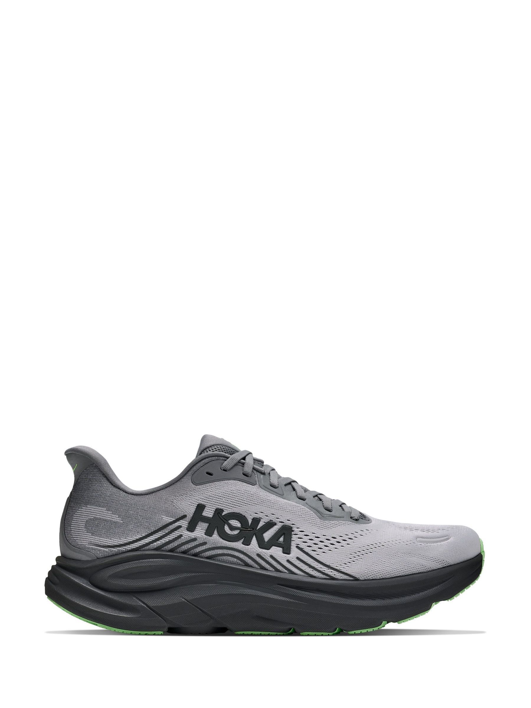Hoka Clifton 11 Trainers Galactic Stardust Grey in Men's Size 7, Office Shoes - Image 6