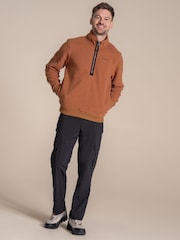 Craghoppers Orange Cormorant Half Zip Fleece - Image 3 of 6