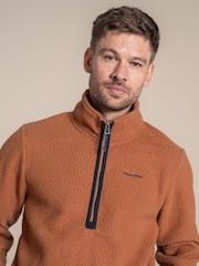 Craghoppers Orange Cormorant Half Zip Fleece - Image 4 of 6