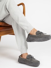 Jones Bootmaker Men's Sheepskin Lined Slippers - Image 1 of 6