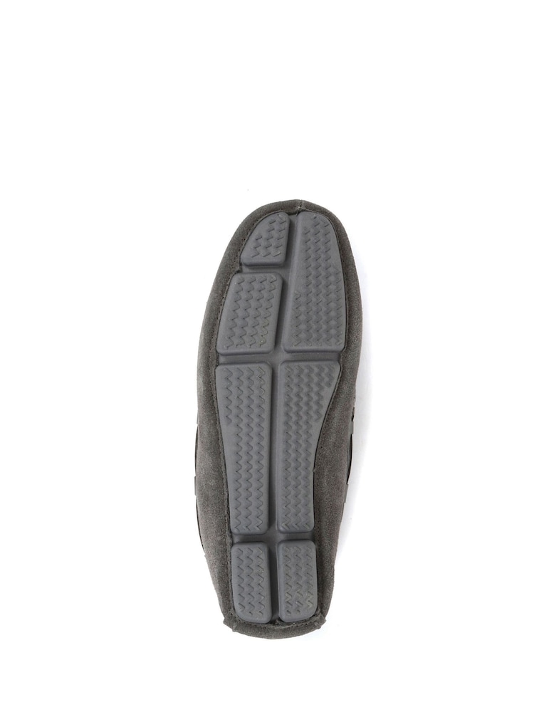 Jones Bootmaker Men's Sheepskin Lined Slippers - Image 6 of 6