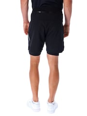 Ted Baker Sport Black 2 In 1 Running Shorts - Image 2 of 4