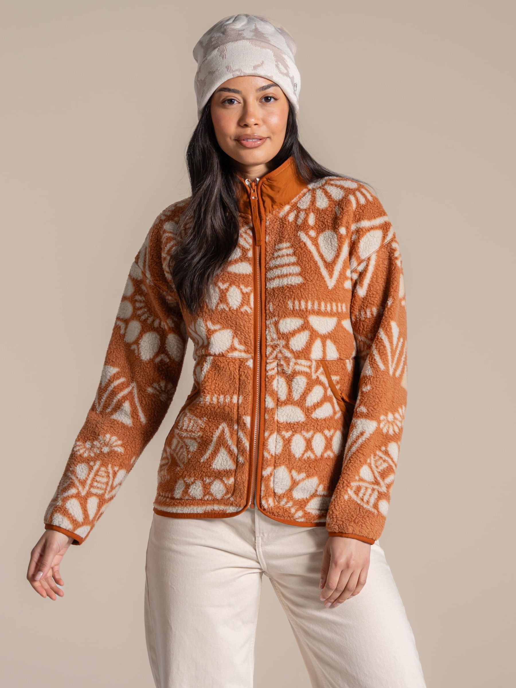 Craghoppers Women's Dante Fleece - Orange Size 20 - Image 5
